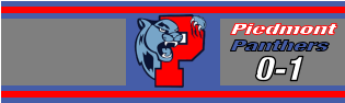 0-1  Piedmont Panthers