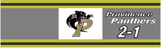 Providence  Panthers 2-1