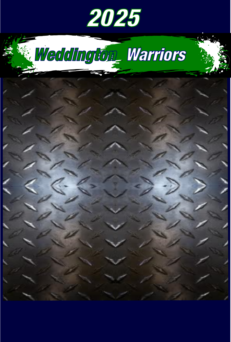 20 25 Weddington  Warriors